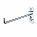 Triton Products 51629 LocHook 6-Inch Single Rod 90-Degree Bend 1/4-Inch Diameter Zinc Plated Steel Pegboard Hook for LocBoard, 5-Pack