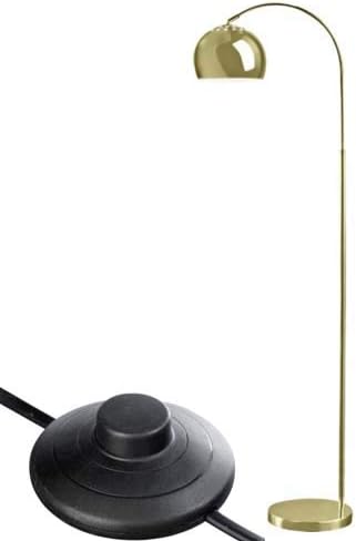 Home Curva Floor Lamp Brass Amazon Co Uk Lighting