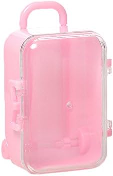 12PCS Toy Travel Suitcase Elegant Wedding Candy Box Birthday Halloween Christmas Festival Gift Storage Bag Decoration Mini Trolley Case