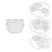 Travel Bottle Set - Refillable - TSA/Airline Approved - 8 Bottles and 9 Jars - 3 Tools (Pipette, Funnel and Mini Spatula) - for Downsized Portions of Your Favorite Cosmetics, Lotions and Creams