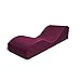 Liberator Equus Wave Convertible Lounge and Bedside Bench, Merlot