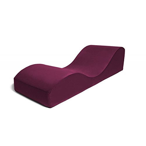 Liberator Equus Wave Lounge And Bedside Bench Liberator Equus Wave Convertible Lounge and Bedside Bench, Merlot