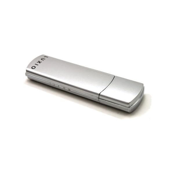 Super Talent STP28GLXSU LUXIO 128GB USB-Stick USB 2.0, silber in Giftbox – Bild 5