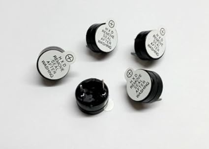 BMES 5V 12 mm Diameter Active Passive Buzzer Alarm Speaker -5 Pieces