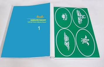 Airbrush Tattoo-Schablonen - Buch 01