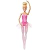 Barbie-GJL59-Doll Barbie Ballerina Doll with Ballerina Outfit, Tutu, Sculpted Toe Shoes and Ballet-posed Arms for Ages 3 and Up