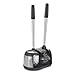 Polder Dual Bath Caddy Black
