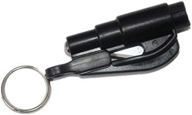 多機能安全ハンマー 1個入り 車用緊急脱出 シートベルトカッター 窓ガラス割る キーホルダー式 車内レスキュー ミニ脱出ハンマー 防災グッズ 避難対策 自動車アクセサリー ランダムな色 Tarunniketanpublicschool Com