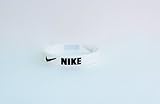 Nike 3D Wristband/Bracelet (White with Black)