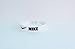Nike 3D Wristband/Bracelet (White with Black)