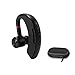 Bluetooth Headset Wireless Business Earpiece，Super Long Standby with Microphone for Cell Phone，Laptop，Car,Skype, Call Center，Truck Driver,Noise Cancellation (red)