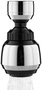 Lakeland Tap Adapta 360 Swivel Spray Adjuster Water Saving Aerator Black Chrome