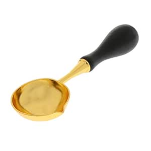 Amazon.com: Wax Beads Seal Melting Spoon Furnace Tool Sealing Stamp Kit