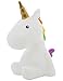 Dhink Unicorn Night Light for Kids Bedroom Rechargeable Battery with Timer Dimmable (Rainbow)
