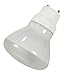 Satco S8224 15 Watt (65 Watt) 690 Lumens R30 Reflector CFL Soft White 2700K GU24 Base Light Bulb