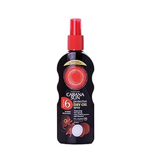 Cabana Sun CABANA Deep Tanning Dry Oil Spray SPF6 - 200 ml