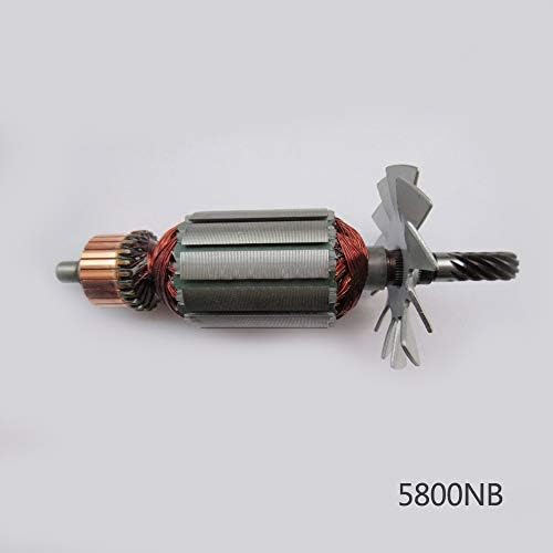 Corolado Spare Parts, Ac 220V 9 -Teeth Drive Shaft Electric Circular Saw Rotor for Makita 5800Nb Power Tool