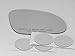 VW Jetta, Passat, Eos, Gti, Rabbit, Right Passenger Convex Replacement Mirror Glass w/o Optional Rear Mounting Bracket by Aftermarket Mirrors primary