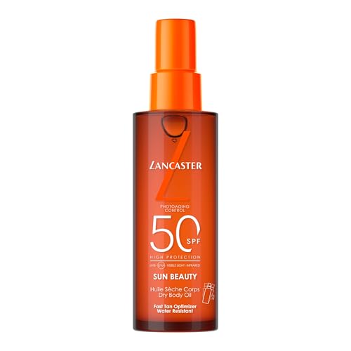 Sun Beauty Body Dry Oil SPF50 Sunscreen – Con complejo activador del bronceado – Tecnología Full LightTM para una protección solar de espectro muy amplio
