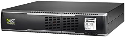 NEXT UPS Systems Logix RT 3000 - uninterruptible power supplies (UPSs) (Double-conversion (Online), Rackmount/Tower, 2U, 0 - 40 °C, 40/70, Black)