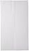 Amazon Basics 100% Cotton Soft Quick-Dry Bath Towel Set, 8-Piece, White, 10