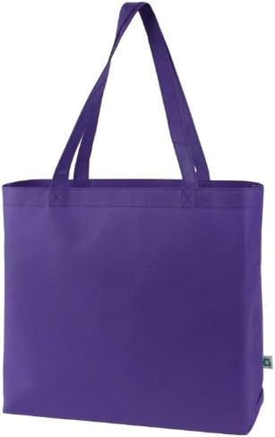 Shop123go Element Non-woven Tote, Purple