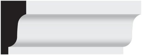 Nucasa POP406-S Crown Molding Sample, Unfinished Poplar, 1.0625-Inch by 2.25-Inch by 6-Inch