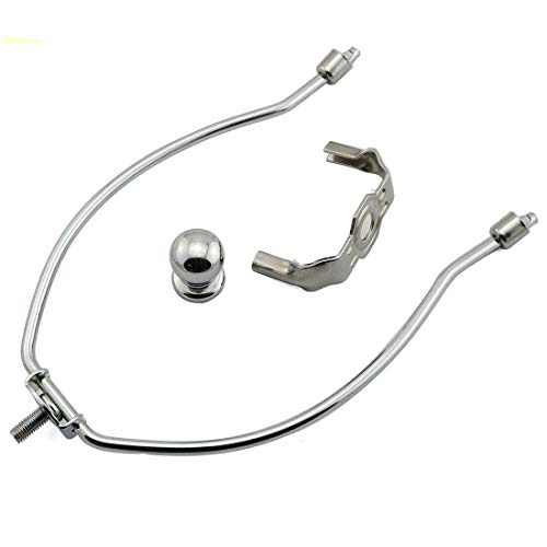 image for DZS Elec 1-Pack 8 Inch Lamp Harp Holder DIY Lighting Accessories Horn 