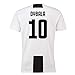 JUJERS #10 Dybala Juventus Home Soccer Jersey 2018-2019 Season Mens White/Black