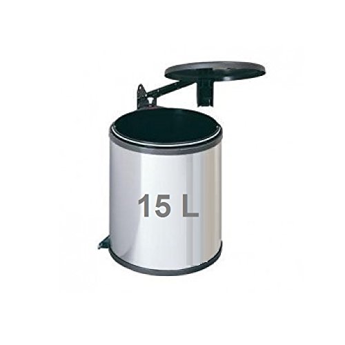 Mua Hailo 371510 Bin 15 Litre Capacity Stainless Steel Tren Amazon Äá»©c Chinh Hang 2020 Fado