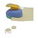 D-Worthy 5/8 Inch Circle Paper Craft Punch Tool for Scrapbook Greeting Cards DIY Handmade Projec