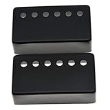Dopro Set of 2 Metal Humbucker Guitar Pickup Cover