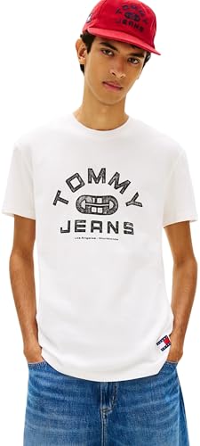 Camiseta de Manga Corta Hombre Gym con Cuello Redondo, Blanco (Ecru), L
