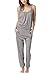 Linsery Women's Summer Casual Spaghetti Strap Harem Jumpsuits Overalls