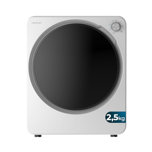 Asciugatrice Compatta a Evacuazione 2,5 Kg Bolero DressCode Dry 3150V. 950W, 6 Programmi, Programma ECO, Manopola Intuitiva, Asciugatura Rapida, Ideale per Spazi Piccoli, Bianca