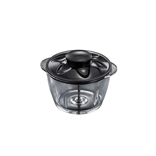 Russell-Hobbs-24662-Desire-Mini-Chopper-Vegetable-and-Onion-Chopper-500-ml-Capacity-Glass-Bowl-Matte-Black-200-W Russell Hobbs 24662 Desire Mini Chopper, Vegetable and Onion Chopper, 500 ml Capacity Glass Bowl, Matte Black, 200 W