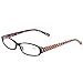Kerecsen Reading Glasses Comb Pack of Multiple Classic Men and Women Readers Spring Hinge Glasses (5 Pack Mix Color, 1.75)