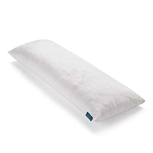 Lucid Body Pillow Shredded Memory Foam Pillow 20 x 54 inches Body Pillow For Adults Body