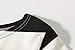 Camii Mia-Long-Sleeve-Shirts-for-Big-Girls-Striped T Shirt Crew Neck Cotton Lightweight Causal (Medium, Black White)