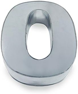 EUROTINS Large Number Birthday Wedding Anniversary Cake Tin - Cake Pan (0), Silver - Image 3
