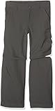 Columbia Boy's Silver Ridge III Convertible Pant, Grill, X-Large