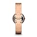Fossil Virginia Women's Watch with Crystal Accents and Self-Adjustable Stainless Steel Bracelet Band