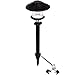 Paradise GL33999 Low Voltage Cast Aluminum 1W Path Light Set (Black)