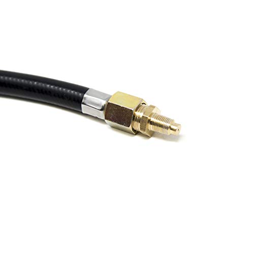 GasOne 2109+50105 4 ft Regulatorwith 1/8 MNPT Propane Brass Orifice