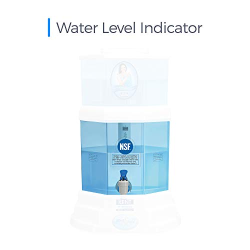 KENT Gold Gravity Water Purifier (11014) | UF Technology Based | Non-Electric & Chemical Free | Counter Top | 20L Storage | White 3 KENT Gold Gravity Water Purifier (11014) | UF Technology Based | Non-Electric & Chemical Free | Counter Top | 20L Storage | White - Image 3