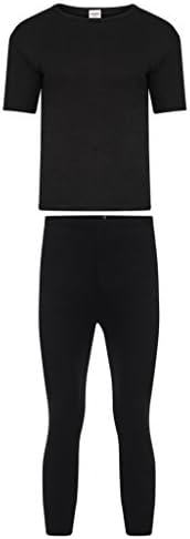 Mens Thermal Long Johns/Bottoms Trousers, Long Sleeve T Shirt Top longjohn Sets Vest Underwear Perfect for Cold Winter Days