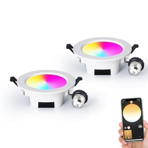 GIDEALED12W智能ZigBee嵌入式LED筒灯5英寸