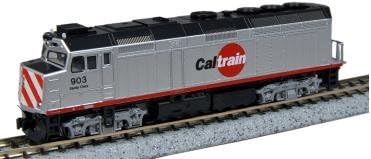 Kato Usa Model Train Products Emd F40Ph #914 Caltrain N Scale Train