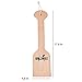 GRILLHOGS Cedar BBQ Grill Scraper, Natural Wooden Grill Cleaner for Griddle and Grills, Cleans Top
