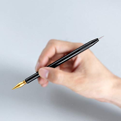 Pobec Scratch Color Pen, Scratch Art Tools, Scratch Paper Pens Coloring Stylus Scratch Paper Art Tool (Pack of 5 )